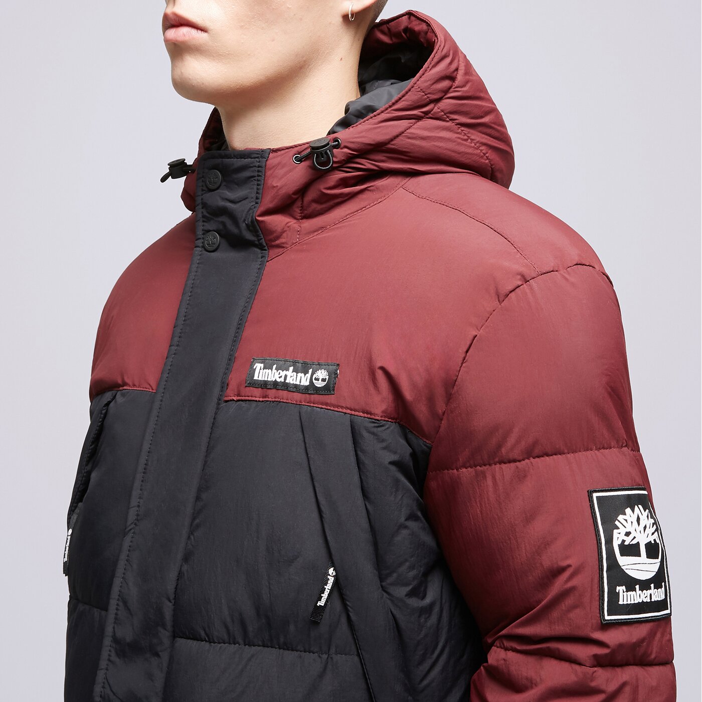 Мъжко зимно яке TIMBERLAND ЯКЕ ПУХЕН DWR OUTDOOR ARCHIVE tb0a6s41dx61 цвят бордо