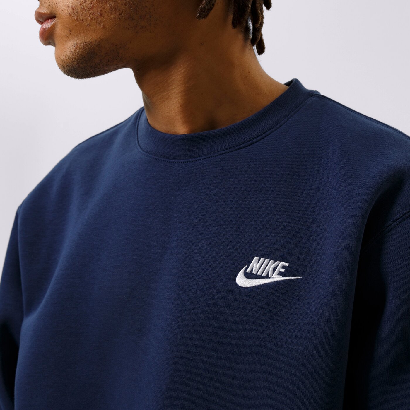 Мъжки суичър NIKE СУИТЧЪР SPORTSWEAR CLUB FLEECE bv2662-410 цвят тъмносин