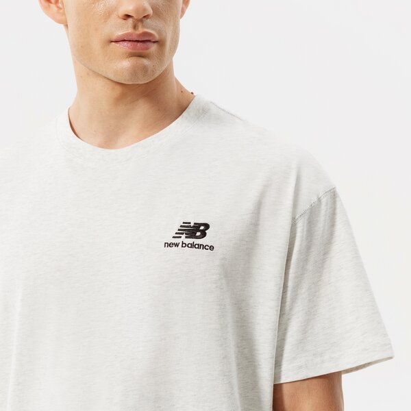 Мъжка тениска NEW BALANCE ТЕНИСКА NB ESSENTIALS UNI-SSENTIALS TEE ut21503sah цвят сив