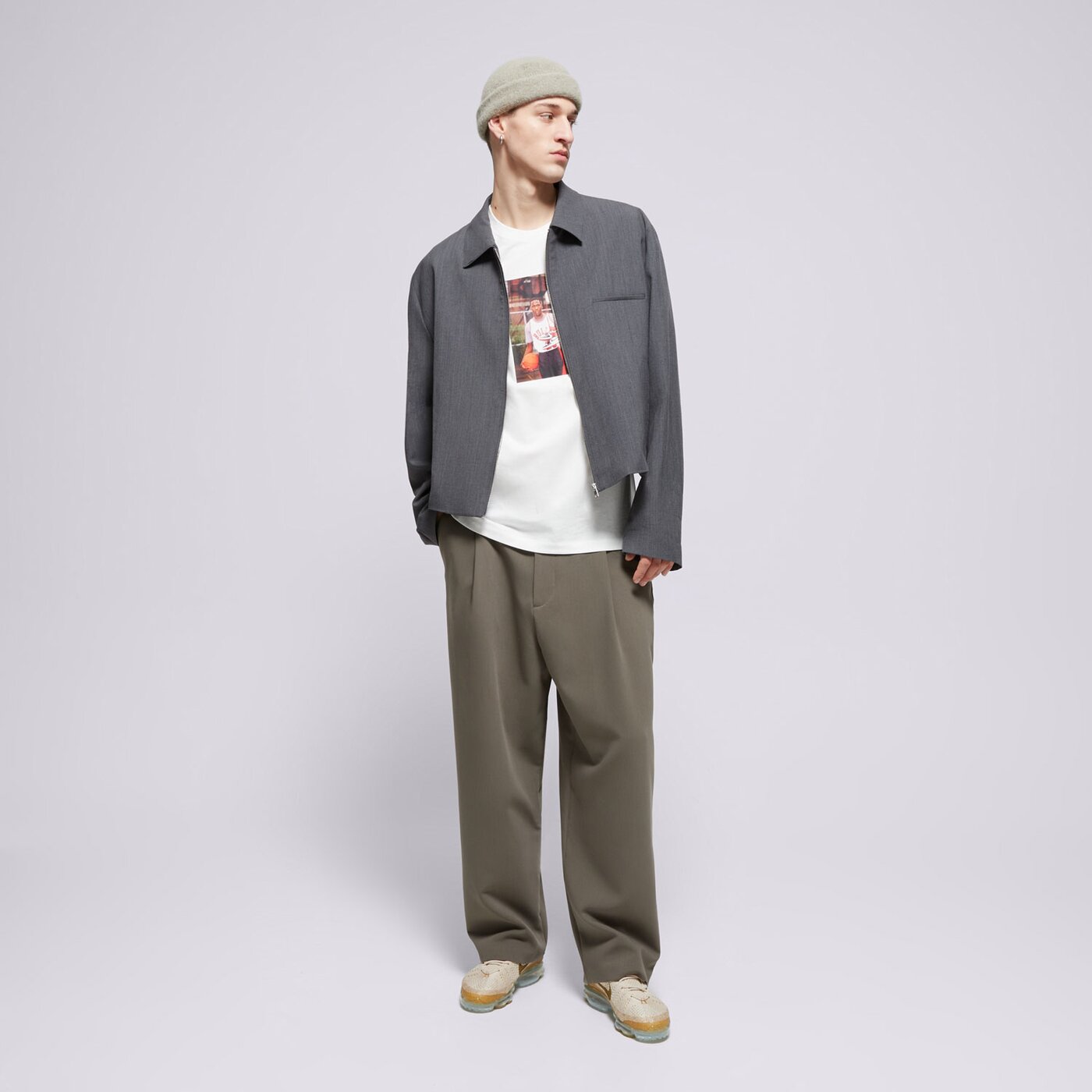 Мъжка тениска JORDAN ТЕНИСКА M J BRAND PHOTO SS CREW hj2354-100 цвят бял