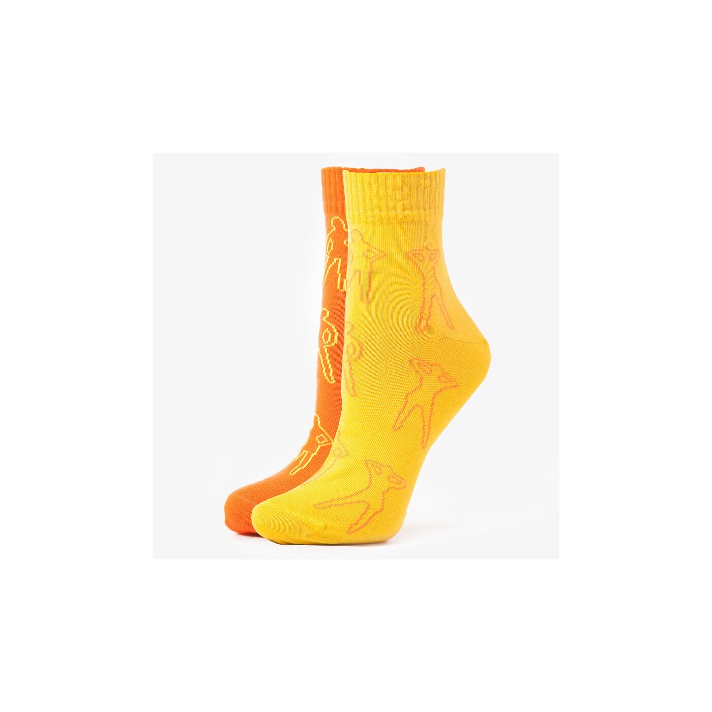 Дамски чорапи SIZEER ЧОРАПИ MORE 2PPK QUARTER GIRL sizmo069uh18 цвят многоцветен