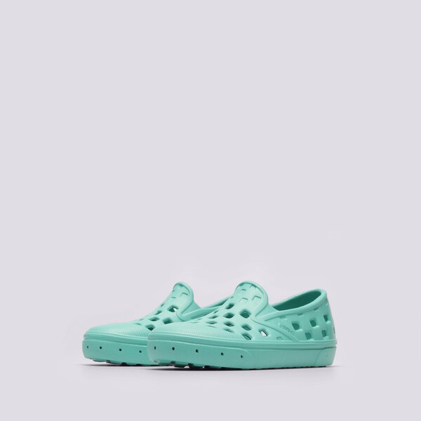 Детски маратонки VANS TD SLIP-ON TRK vn0a4uvhz6r1 цвят зелен