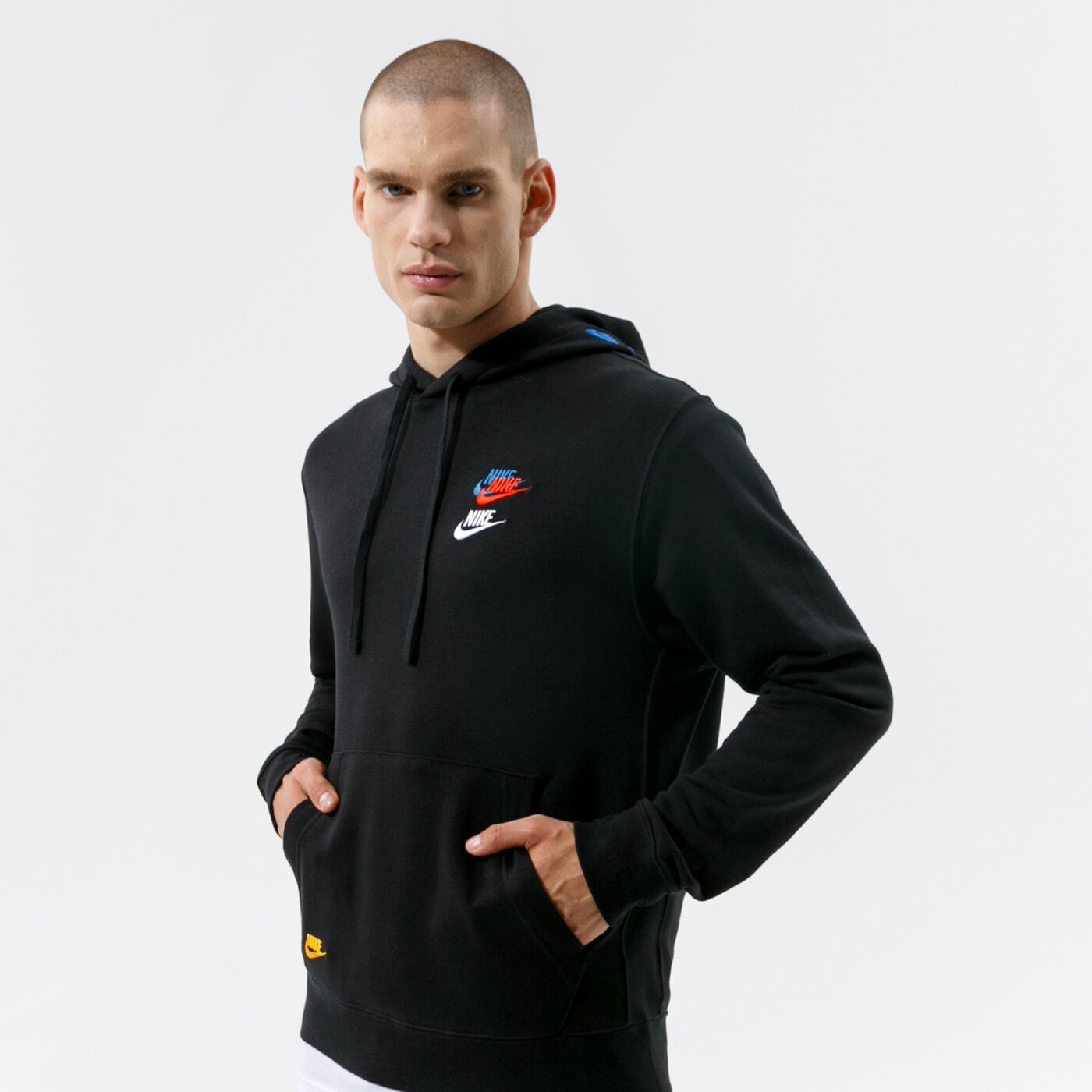 Мъжки суичър NIKE СУИТЧЪР С КАЧУЛКА M NSW SPE+ FT PO HOODIE M FTA dd4666-010 цвят черен