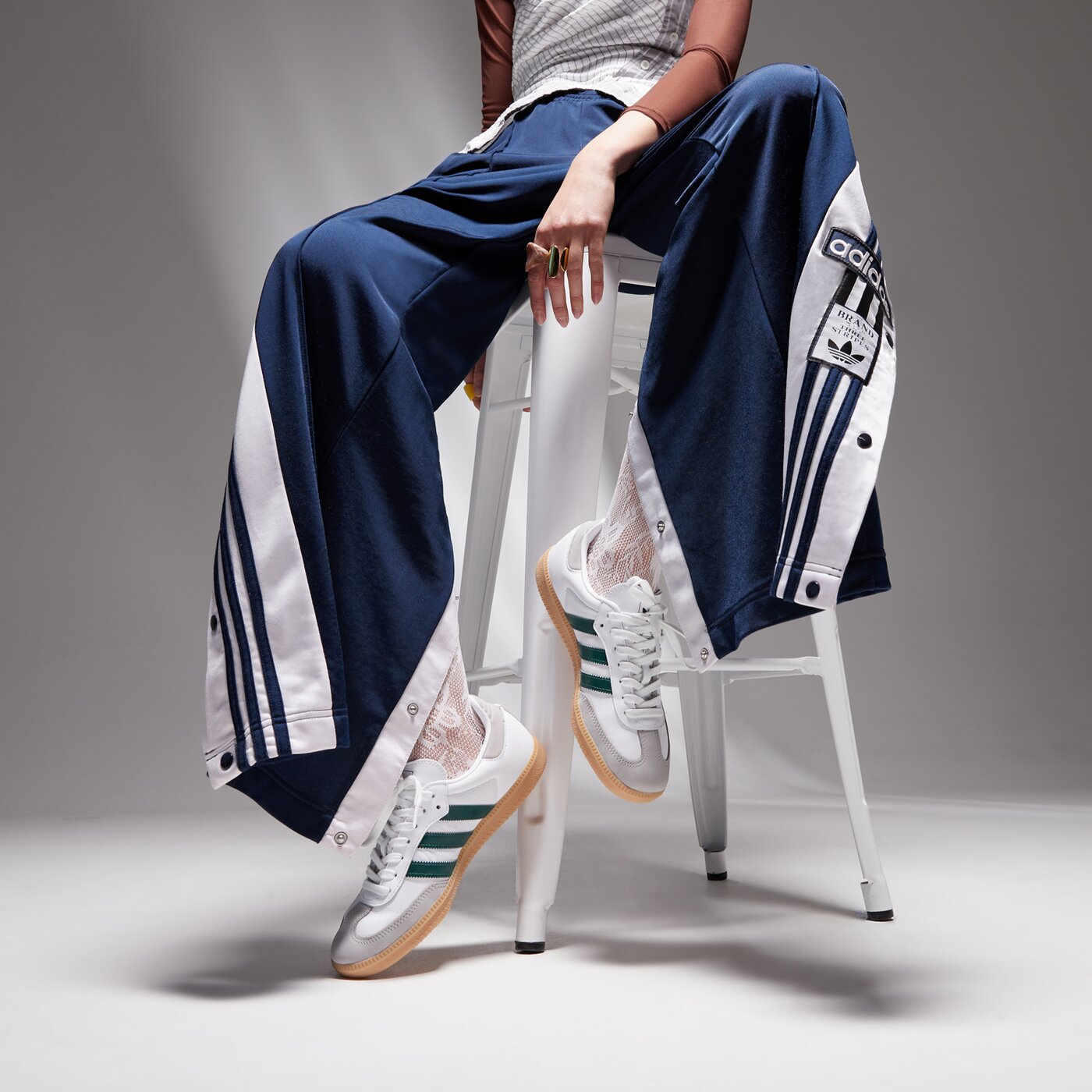 Дамски маратонки ADIDAS SAMBA OG W ji2724 цвят бял