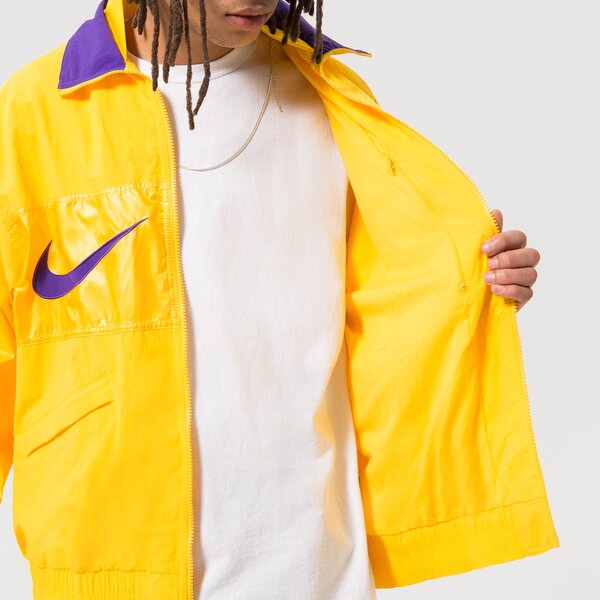 Мъжко преходно яке NIKE ЯКЕ ПРЕХОДЕН LAL M NK LTWT JKT CTS GX NBA dr9190-728 цвят жълт