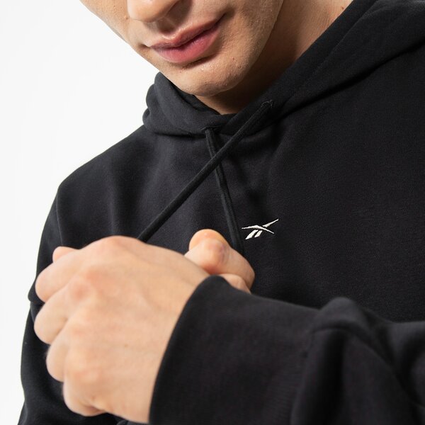 Мъжки суичър REEBOK СУИТЧЪР С КАЧУЛКА CLASSIC ESSENTIAL HOODIE hm3120 цвят черен
