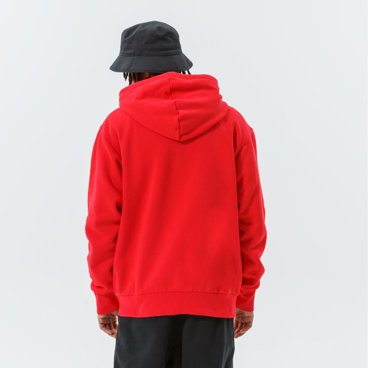 Мъжки суичър NIKE СУИТЧЪР С КАЧУЛКА CHI M NK PO FLC ESSNTL NBA db1822-657 цвят червен