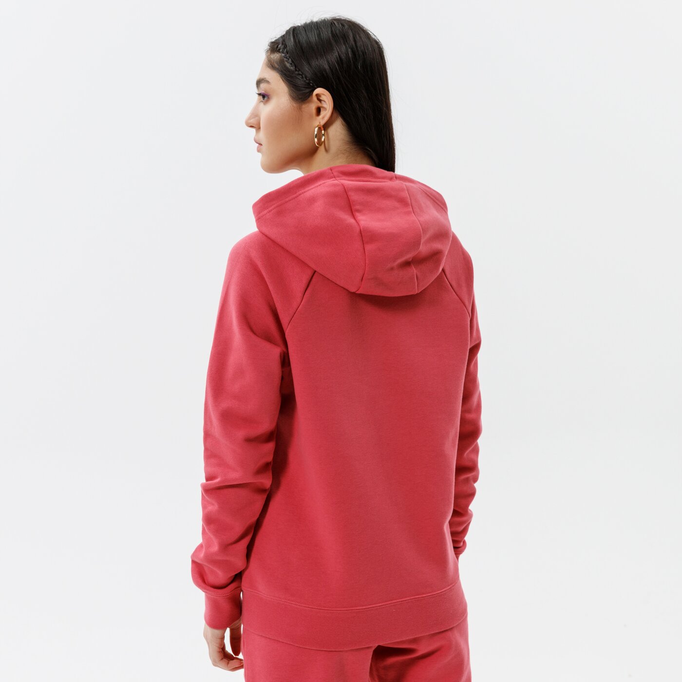 Дамски суичър NIKE СУИТЧЪР С КАЧУЛКА SPORTSWEAR ESSENTIAL bv4124-622 цвят розов