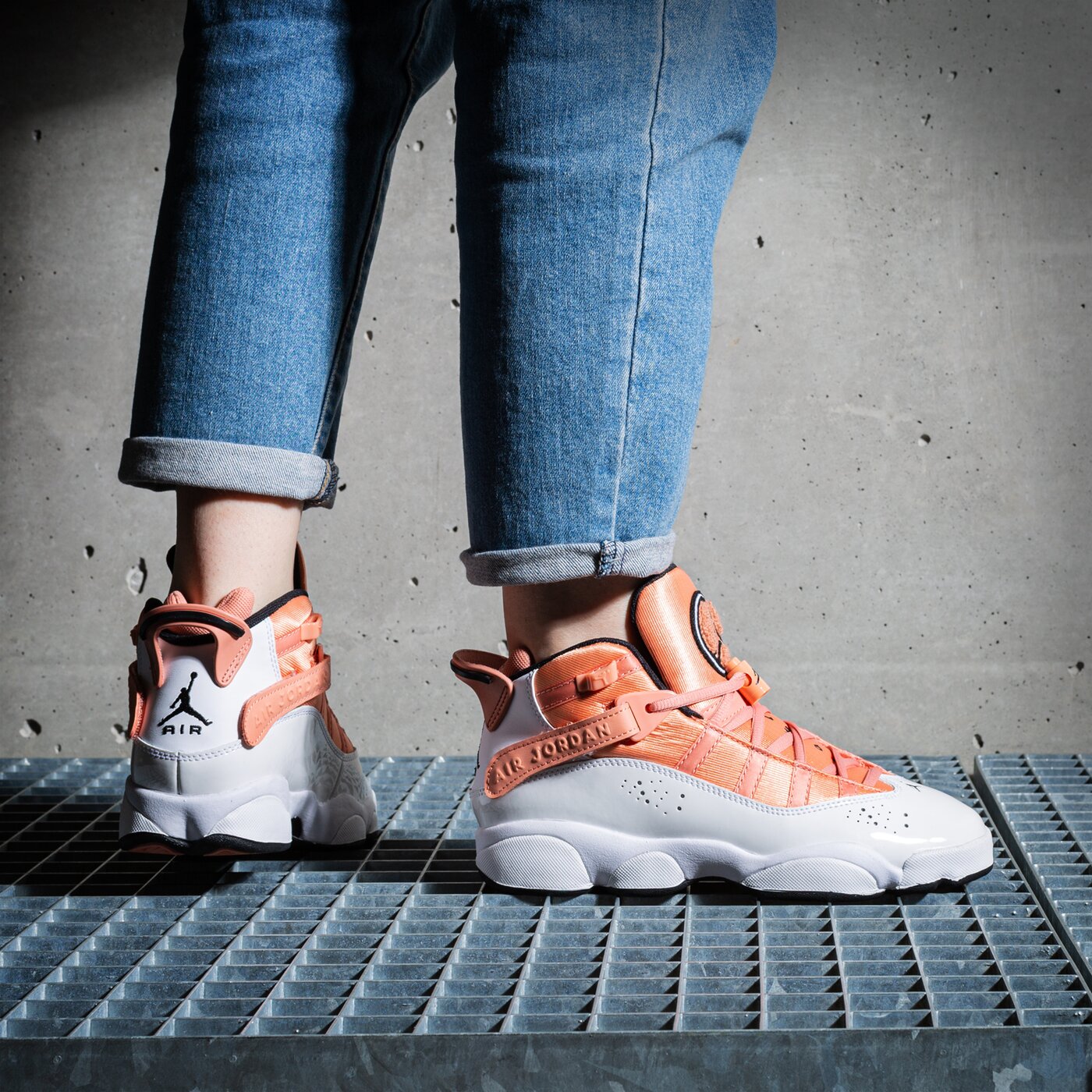 Детски маратонки JORDAN 6 RINGS (GS) dm8963-801 цвят розов