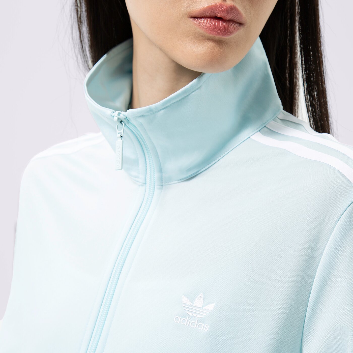 Дамски суичър ADIDAS СУИТЧЪР СЪС ЗАКОПЧАВАНЕ FIREBIRD TT PB hn5894 цвят син