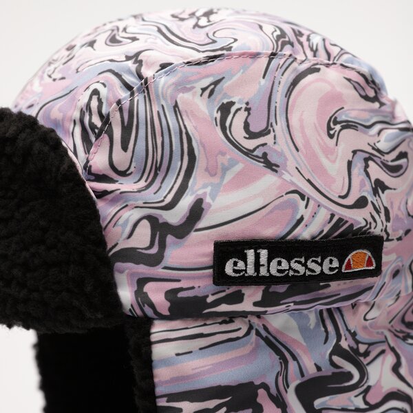 Дамска зимна шапка ELLESSE USZATKA BECKI TRAPPER HAT AOP s4qa2947943 цвят розов