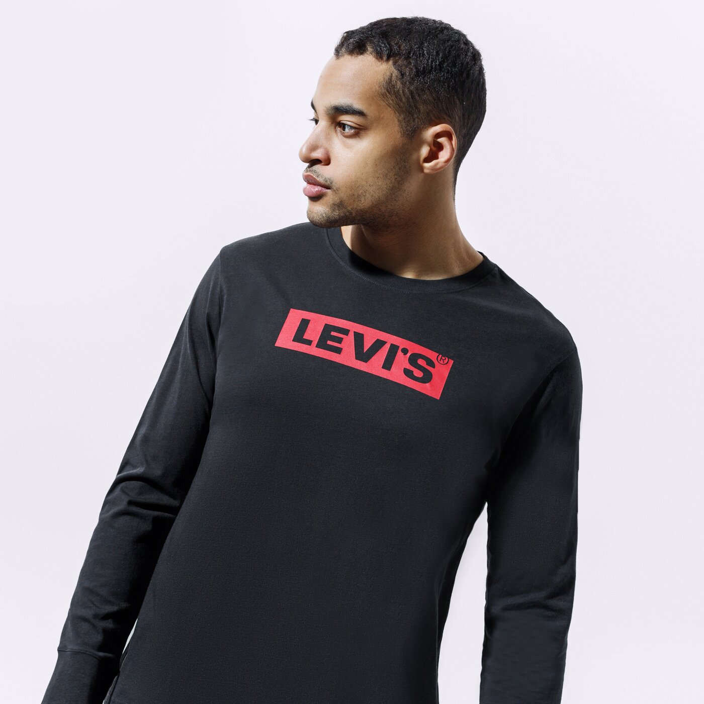 Мъжка тениска LEVI'S ТЕНИСКА RELAXED LS GRAPHIC TEE 16139-0042 цвят черен