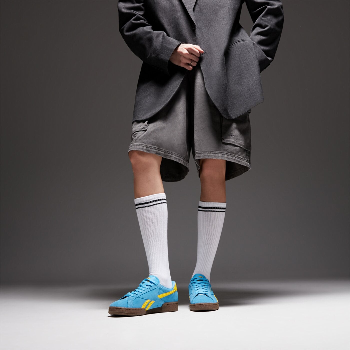 Дамски маратонки REEBOK CLUB C GROUNDS UK 100228141 цвят син