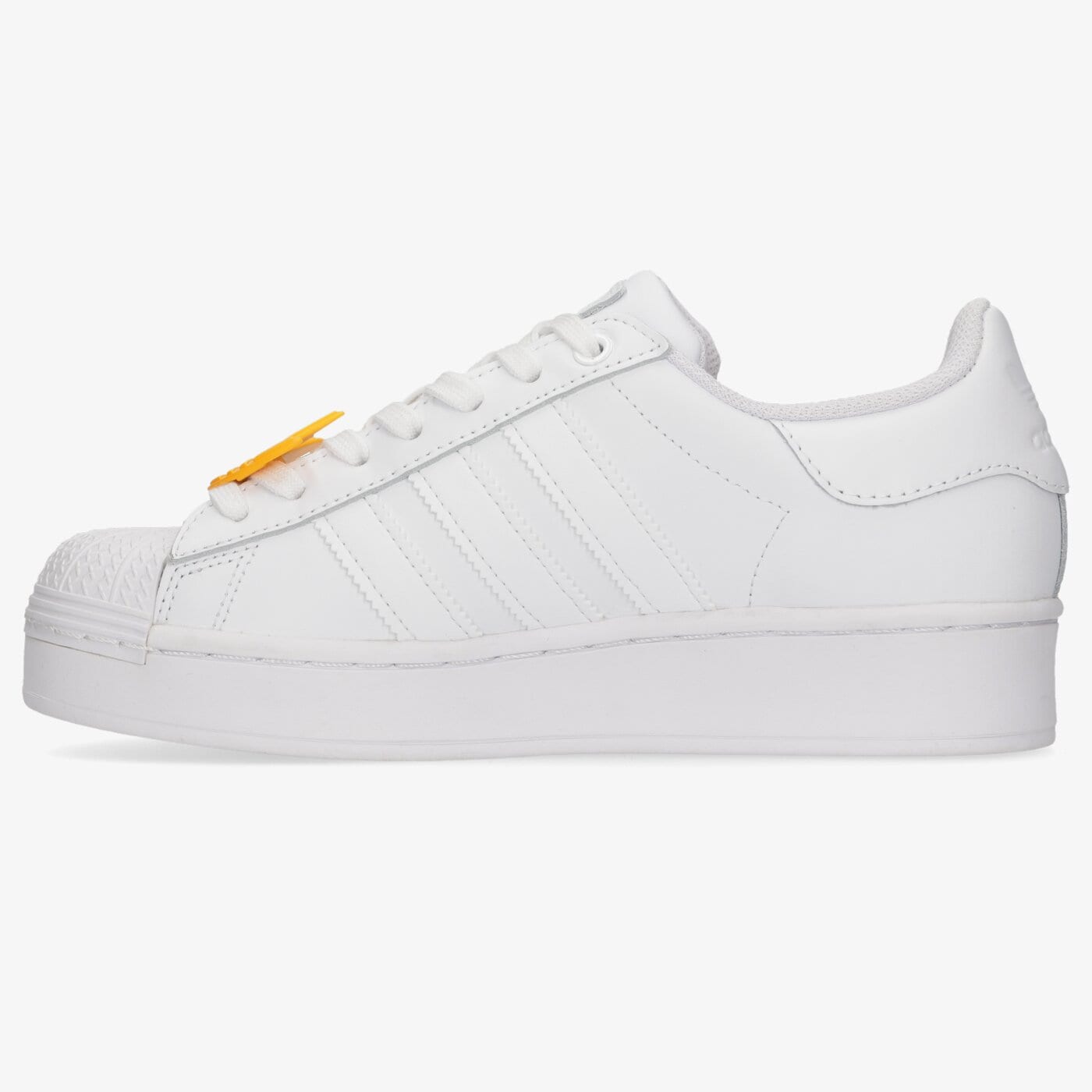 Дамски маратонки ADIDAS SUPERSTAR BOLD W h04027 цвят бял