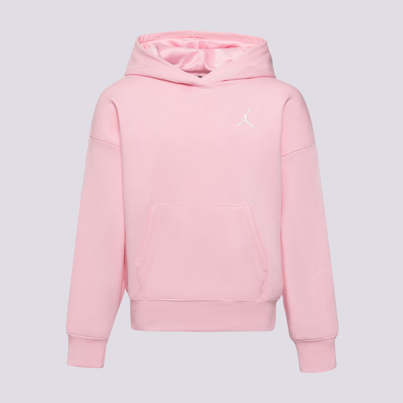 Детски суичър JORDAN СУИТЧЪР С КАЧУЛКА WJ BRKN FLC PO HOODIE GIRL 45f136-a0w цвят розов
