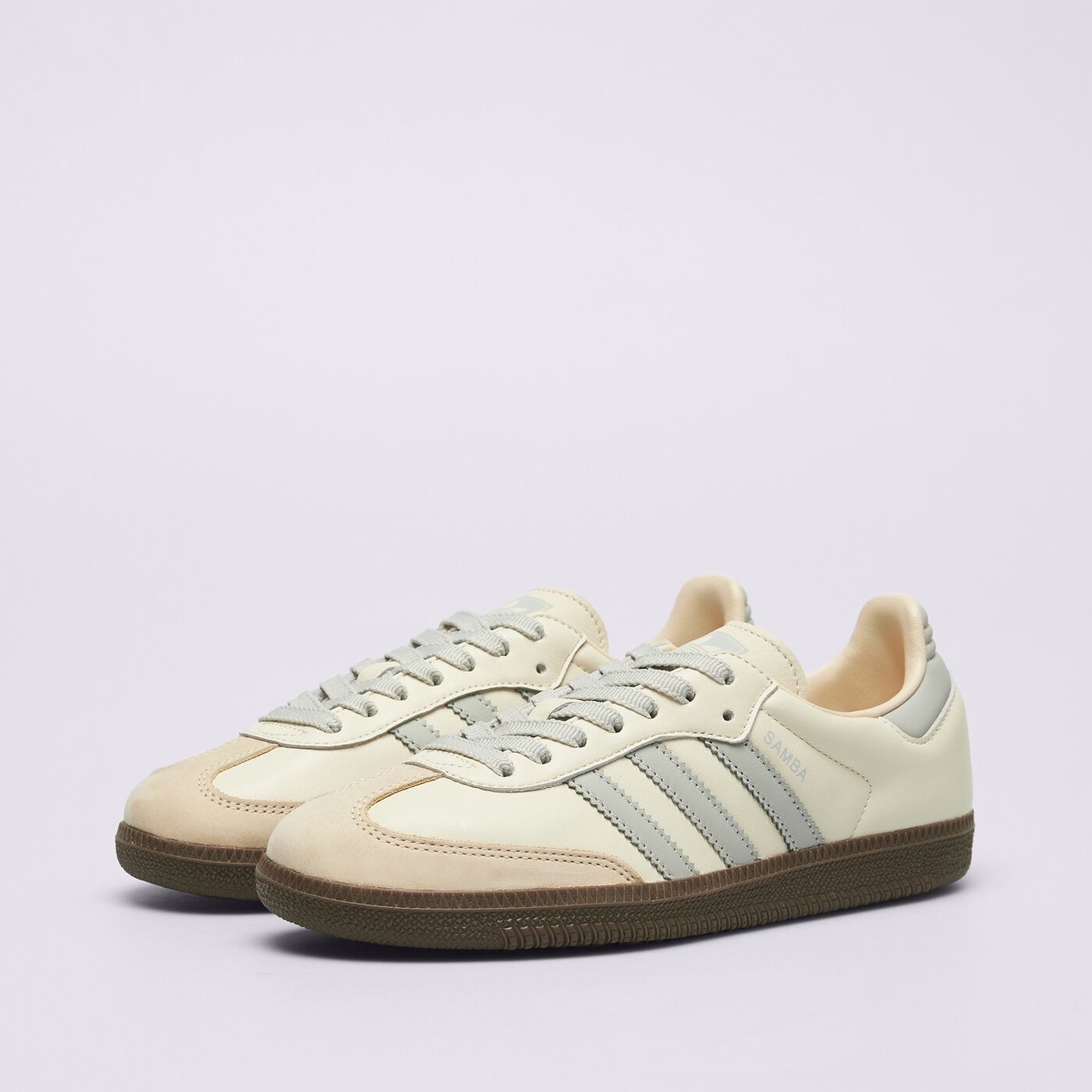 Дамски маратонки ADIDAS SAMBA OG W jh7299 цвят бежов