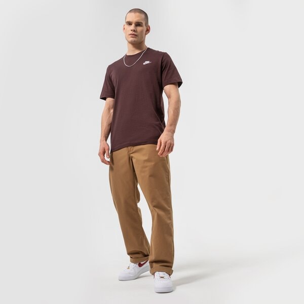 Мъжка тениска NIKE ТЕНИСКА SPORTSWEAR CLUB ar4997-203 цвят бордо