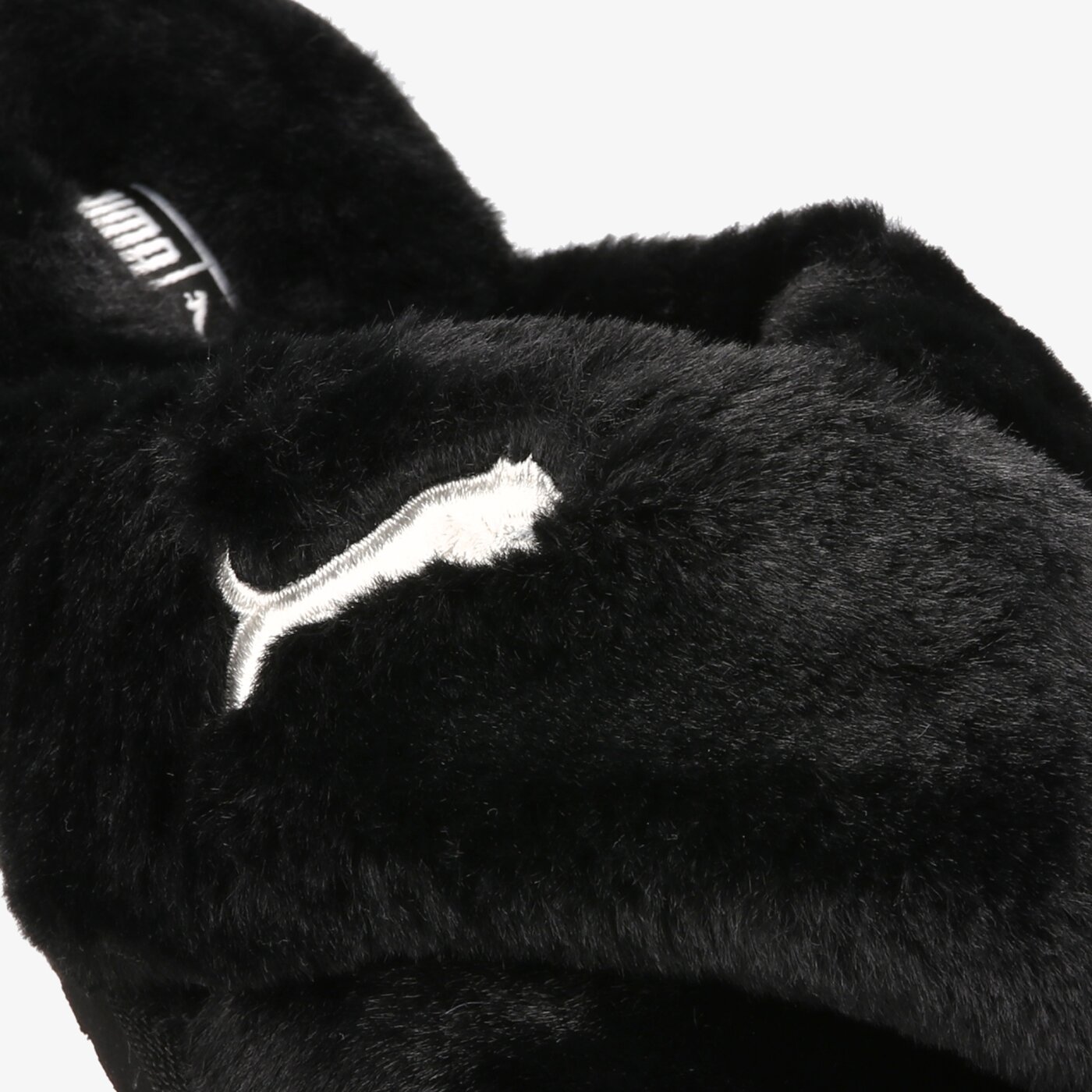 Дамски чехли и сандали PUMA FLUFF X STRAP  38493601 цвят черен