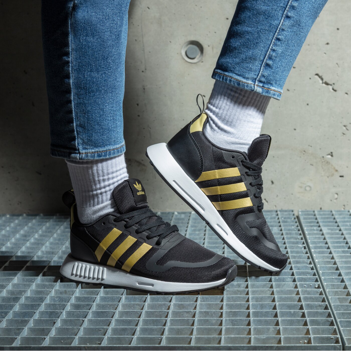 Детски маратонки ADIDAS MULTIXJ q47130 цвят черен