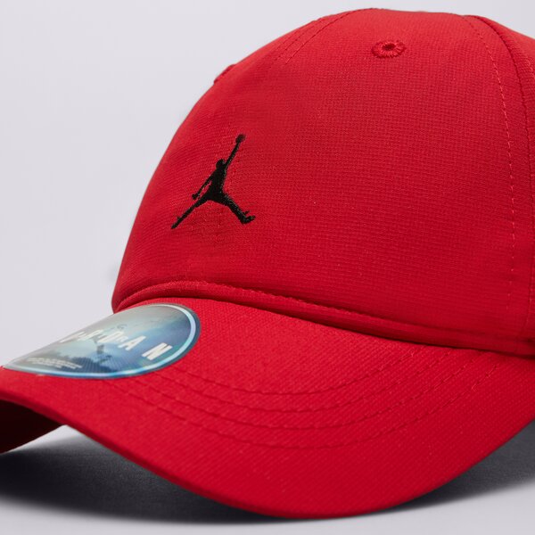 Детска шапка с козирка JORDAN ШАПКА JAN JORDAN ESSENTIALS CAP 9a0724-r78 цвят червен