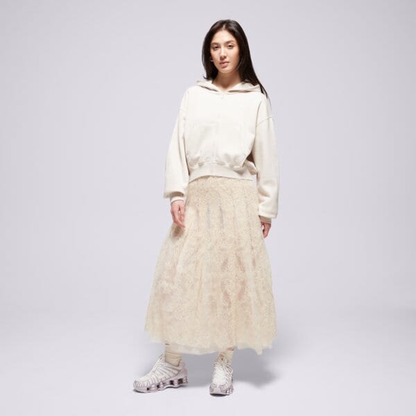 Дамски суичър JORDAN СУИТЧЪР СЪС ЗАКОПЧАВАНЕ С   КАЧУЛКА W J BRK FLC FZ MO ih3351-104 цвят бежов