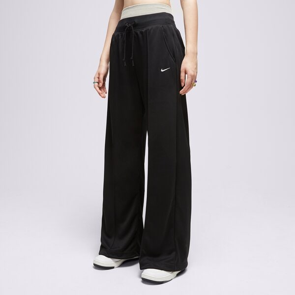 Дамски панталони NIKE ПАНТАЛОНИ W NSW ESSNTL HR WIDE LEG fb8490-010 цвят черен