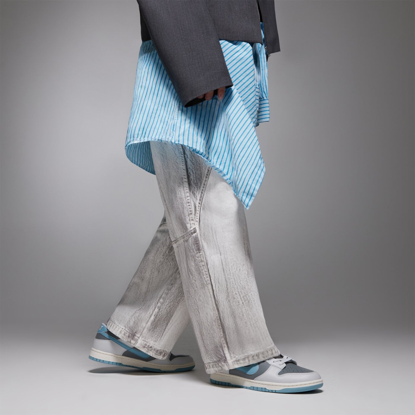 Мъжки маратонки NIKE DUNK LOW RETRO hf5441-001 цвят сив