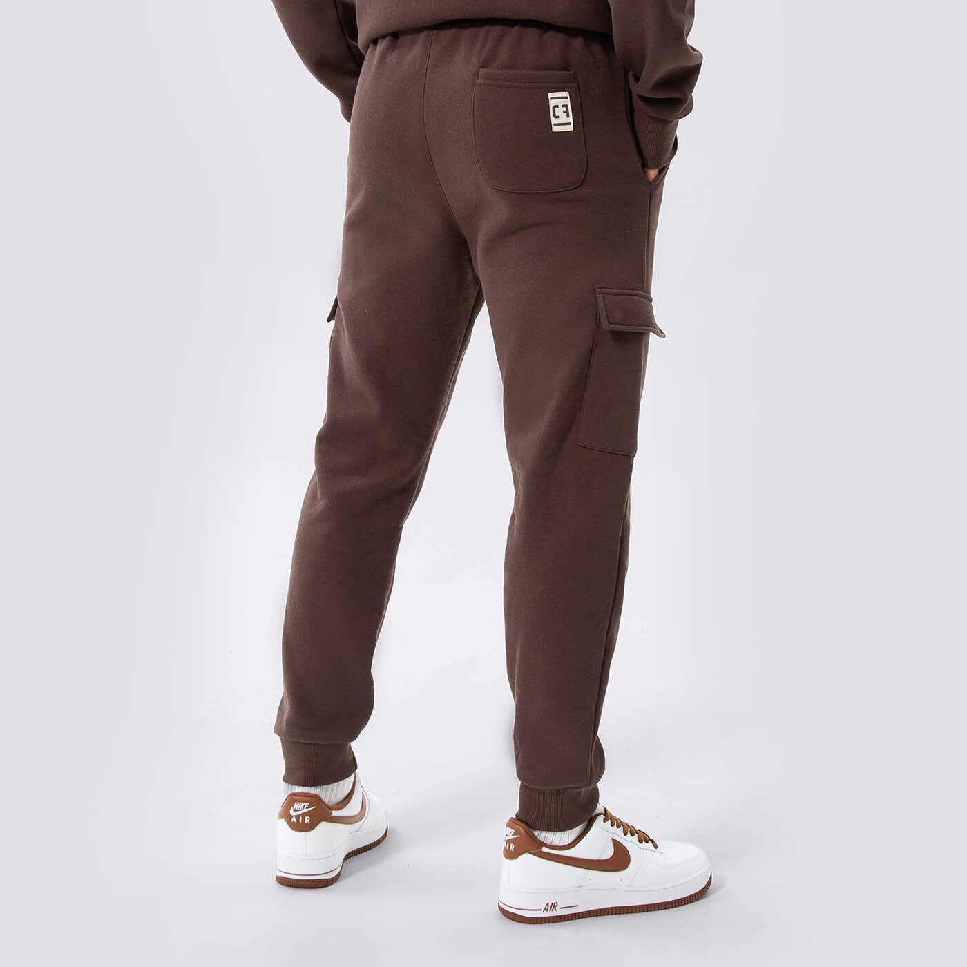 Мъжки панталони CONFRONT ПАНТАЛОНИ CONFRONT CARGO PANTS cf322spm07003 цвят кафяв