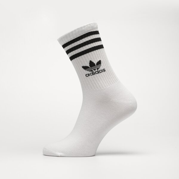 Дамски чорапи ADIDAS ЧОРАПИ 3-PACK SOCKS CREW il5026 цвят бял