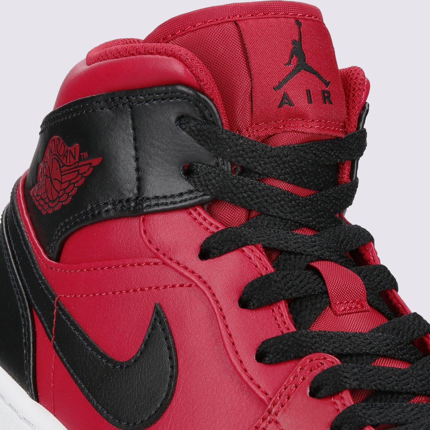 Мъжки маратонки JORDAN AIR 1 MID  554724-660 цвят червен