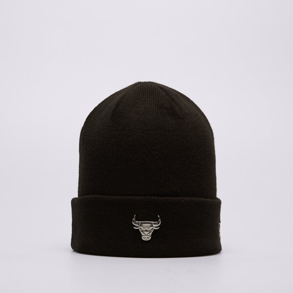 Мъжка зимна шапка NEW ERA ШАПКА METALLIC BEANIE BULLS CHICAGO BULLS BLK 60565216 цвят черен