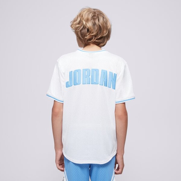 Детска тениска JORDAN ТЕНИСКА JDB JORDAN 23 ELEVATED JERSEY BOY 95d680-001 цвят бял