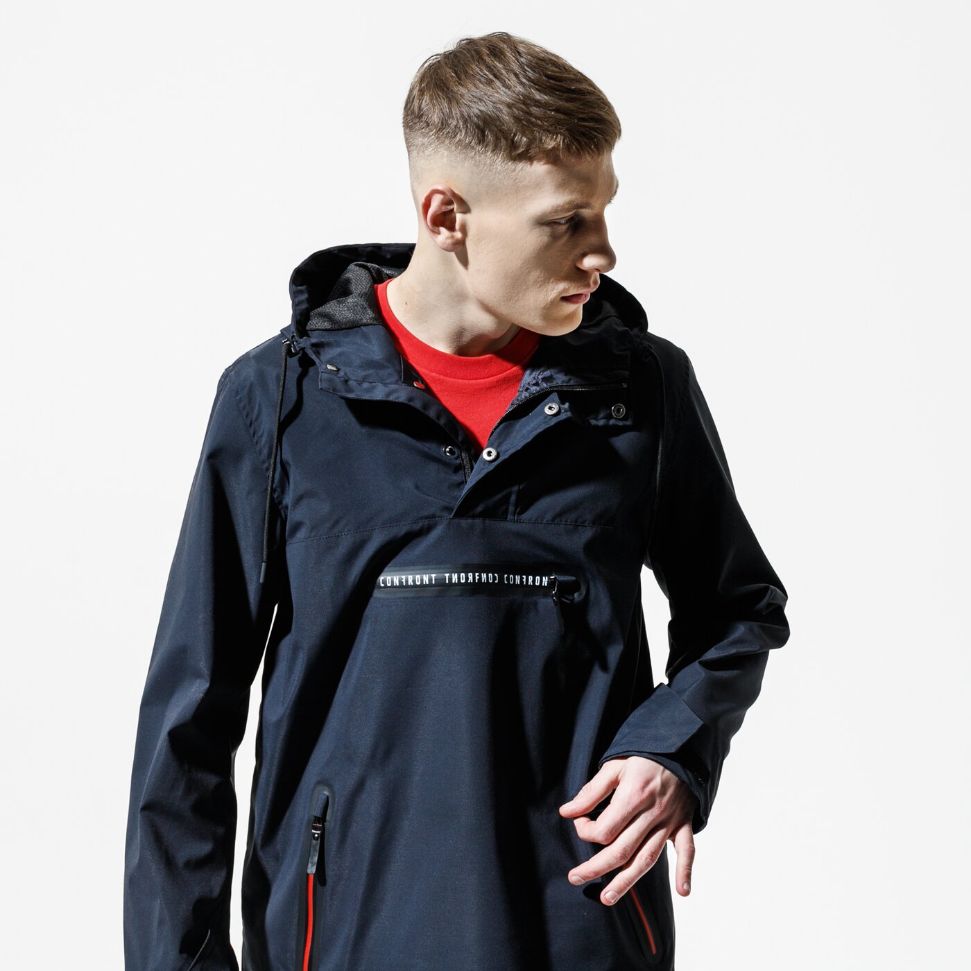 Мъжко преходно яке CONFRONT ЯКЕ TORMUND cf120kum26001 цвят черен