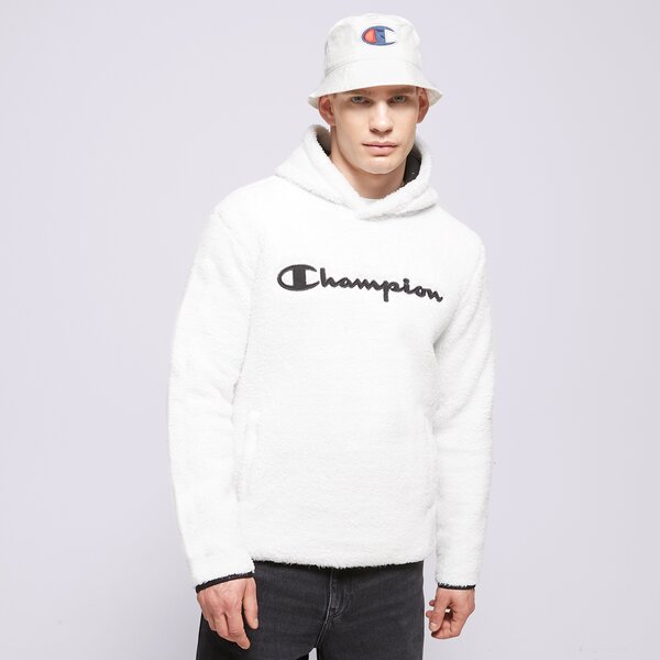 Мъжки суичър CHAMPION СУИТЧЪР С КАЧУЛКА HOODED ТОП 214973ww033 цвят бял