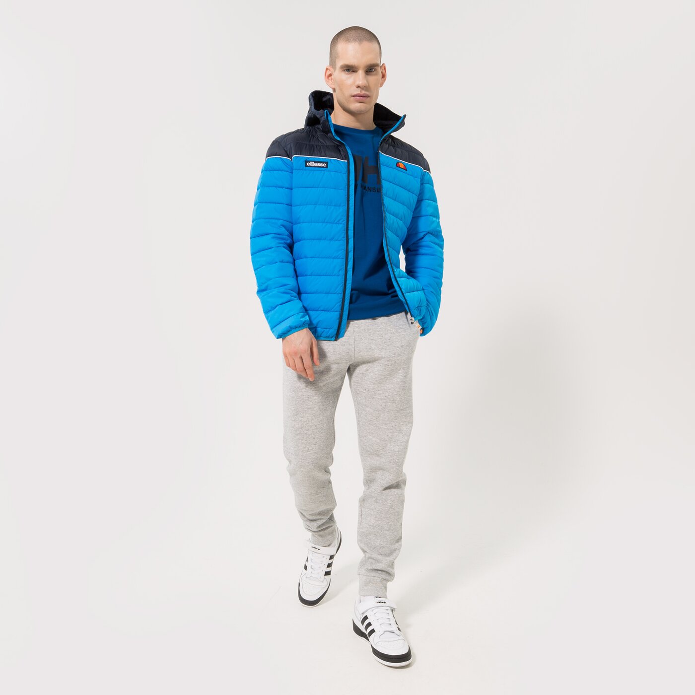 Мъжко зимно яке ELLESSE ЯКЕ ПУХЕН LOMBARDY 2 NAVY/BLUE PADDED JACKET shk13274433 цвят тъмносин