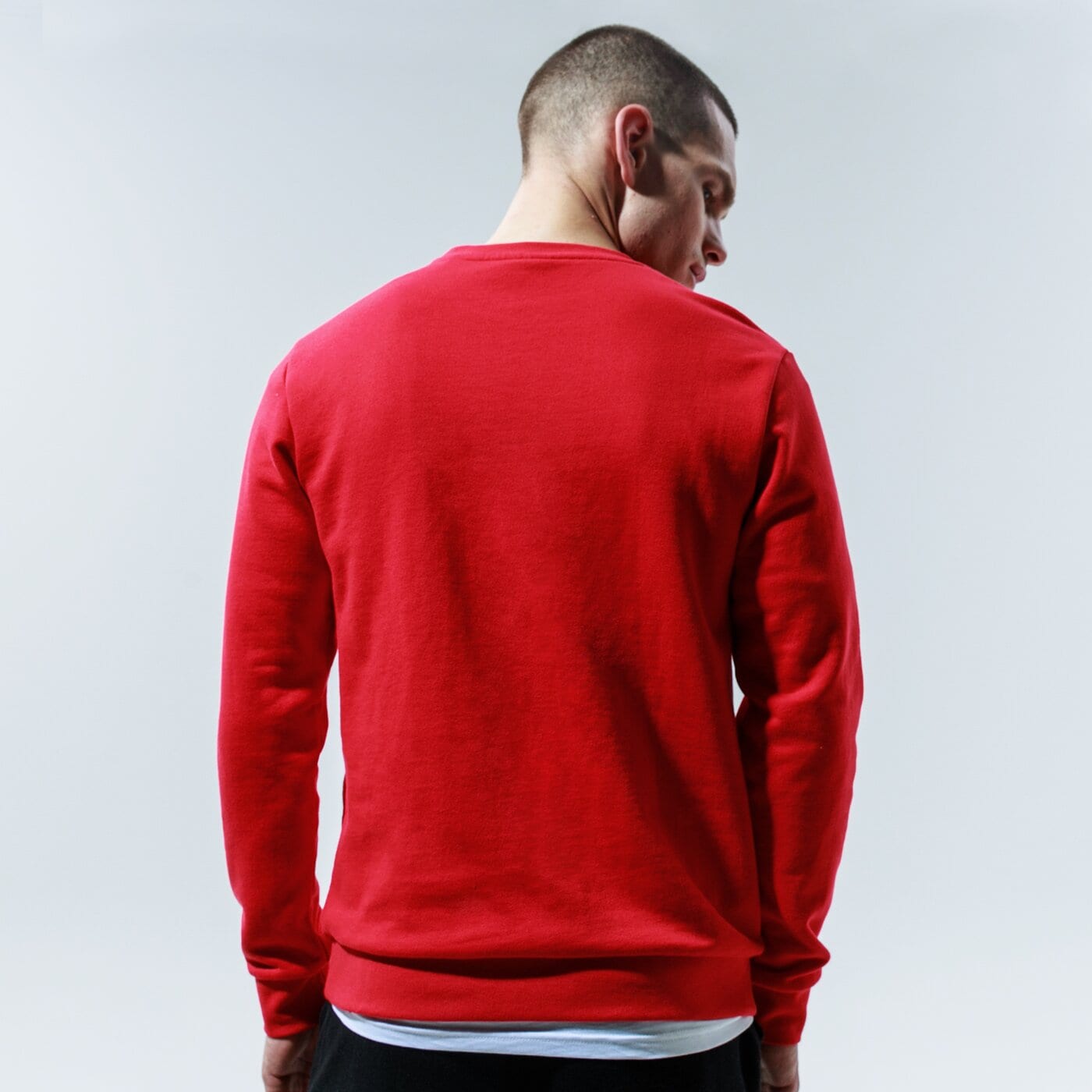 Мъжки суичър CONFRONT СУИТЧЪР ESSENTAL CREW cf320blm39003 цвят червен