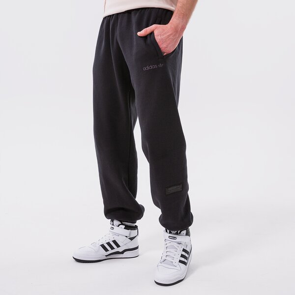 Мъжки панталони ADIDAS ПАНТАЛОНИ TREFOIL LINEAR LABEL SWEATPANT hm4826 цвят черен
