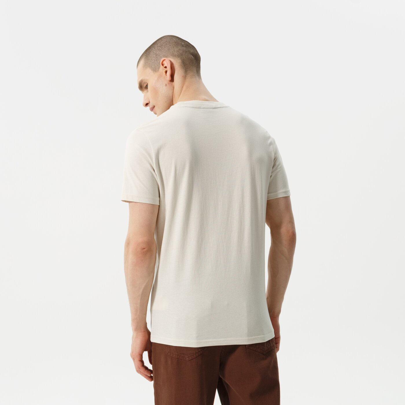 Мъжка тениска CHAMPION ТЕНИСКА CREWNECK ТЕНИСКА 218281ms014 цвят кафяв