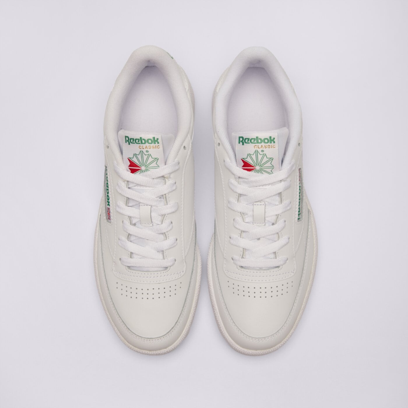 Мъжки маратонки REEBOK CLUB C 85 LEATHER 100000155 цвят бял