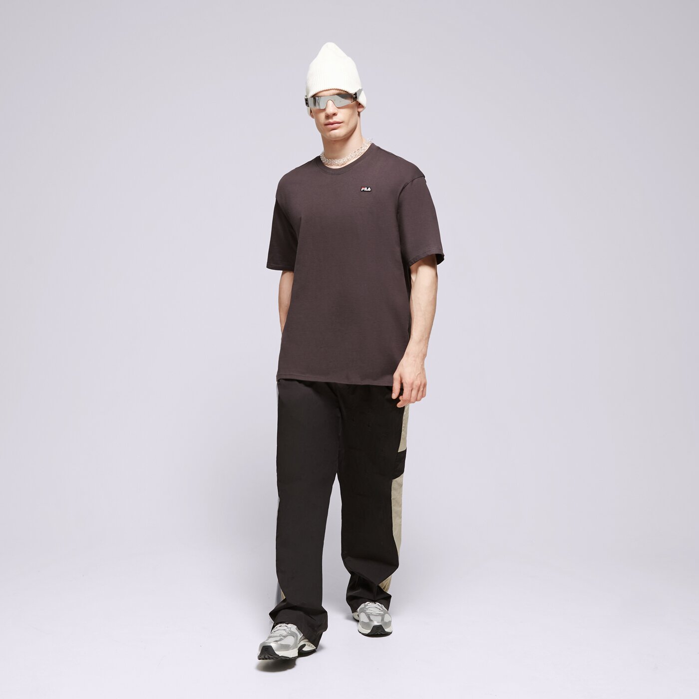 Мъжка тениска FILA ТЕНИСКА BADGE LOGO TEE fi124tsm70235 цвят черен