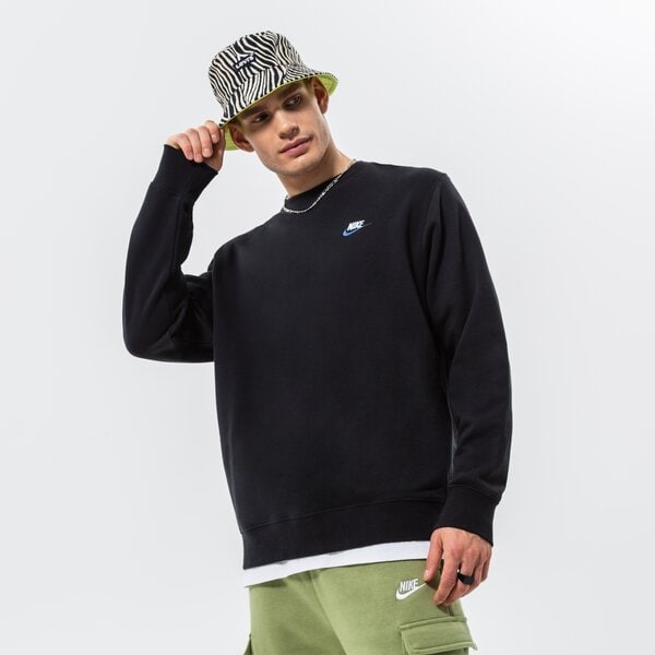 Мъжки суичър NIKE SPORTSWEAR CLUB SWEATSHIRT  dq8383-010 цвят черен