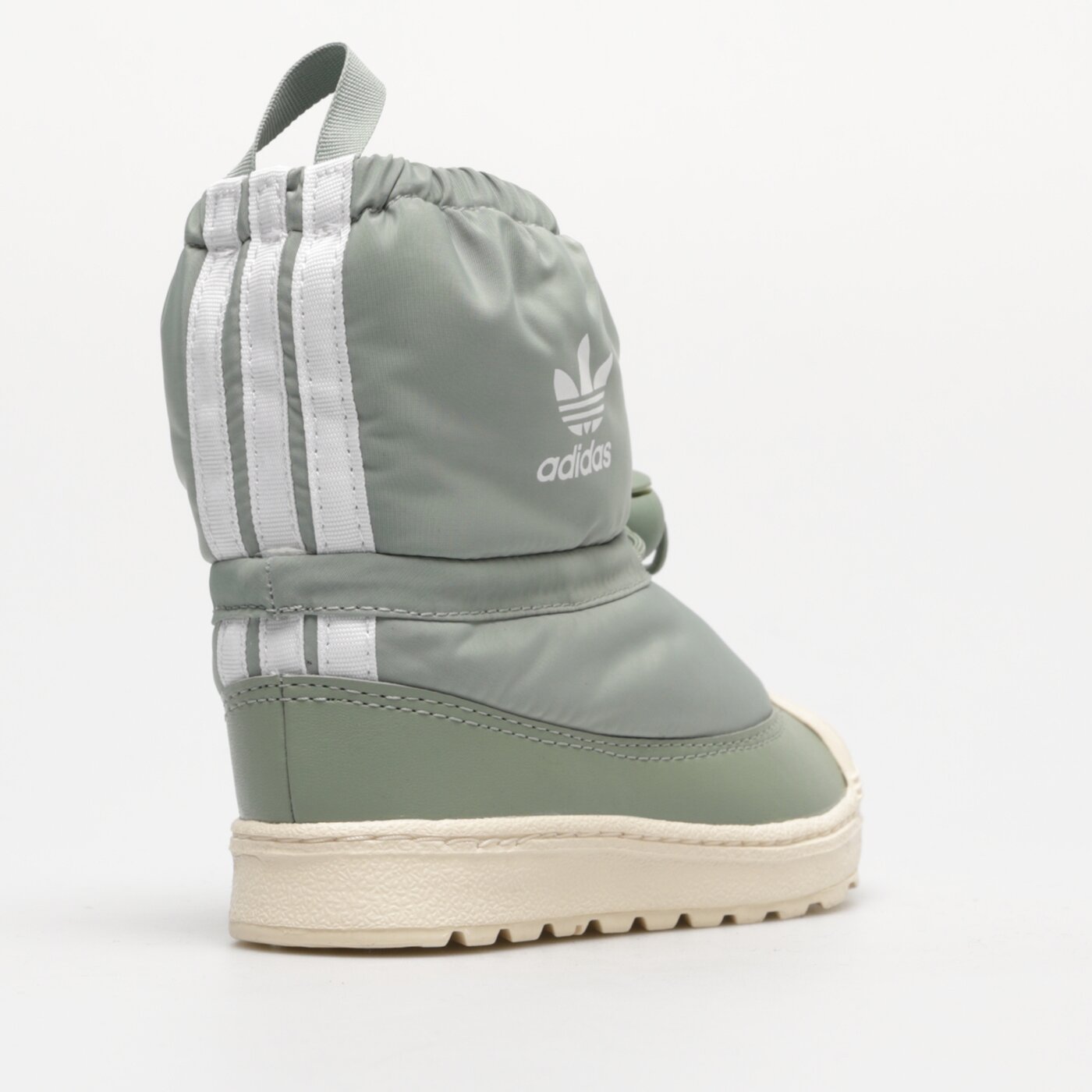 Детски зимни обувки ADIDAS SUPERSTAR 360 BOOT I ig5077 цвят зелен