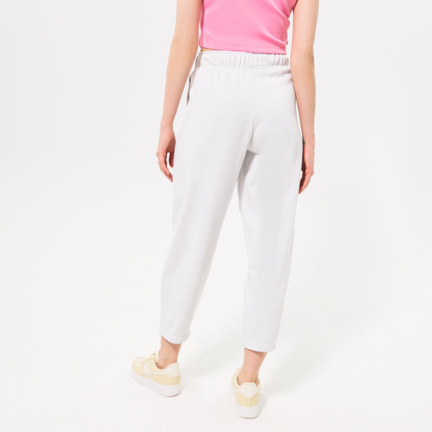 Дамски панталони NIKE ПАНТАЛОНИ W NSW ESS FLC MR PNT CLCTN RE dj6941-094 цвят сив