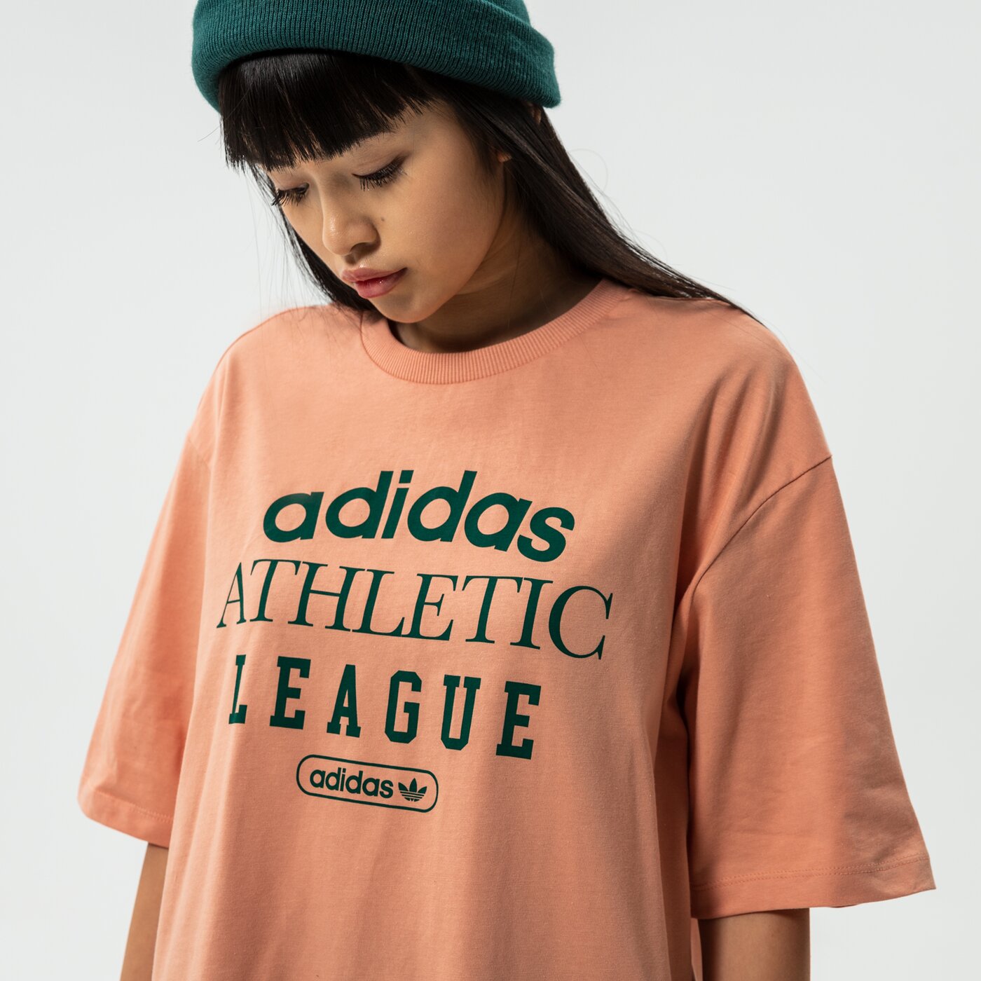 Дамска тениска ADIDAS ТЕНИСКА TEE hl0038 цвят бежов