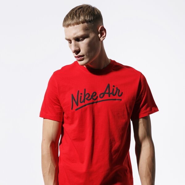 Мъжка тениска NIKE ТЕНИСКА M NSW SS TEE NIKE AIR 1 bv7637657 цвят червен