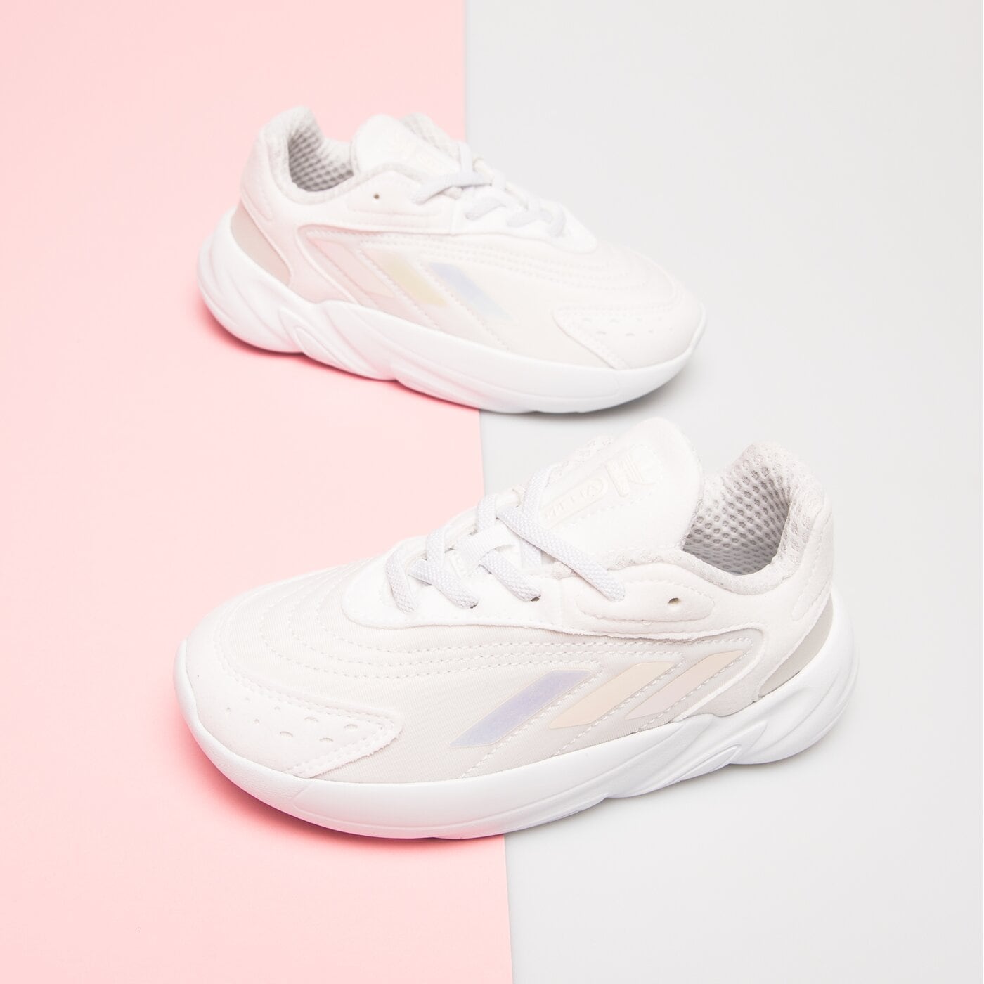 Детски маратонки ADIDAS OZELIA EL C gw8126 цвят бял