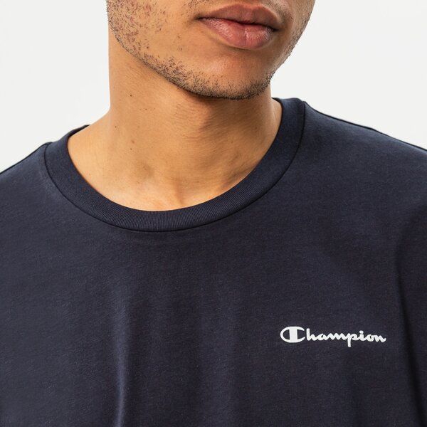 Мъжка тениска CHAMPION ТЕНИСКА LONG SLEEVE ТЕНИСКА 217162bs501 цвят тъмносин
