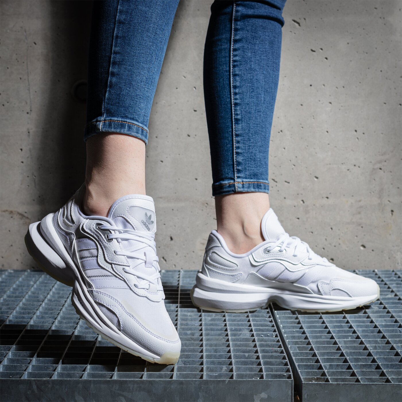 Дамски маратонки ADIDAS ZENTIC W gx0420 цвят бял