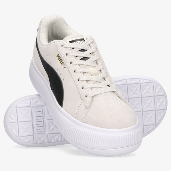 Дамски маратонки PUMA SUEDE MAYU 38068601 цвят бежов