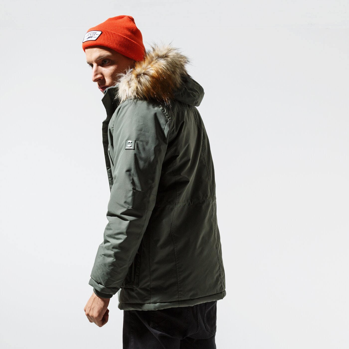 Мъжко зимно яке CONFRONT ЯКЕ HATTARD cfv39kum01001 цвят каки